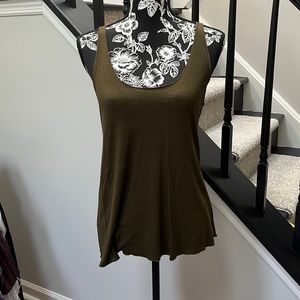 Bozzolo Olive Green Tank